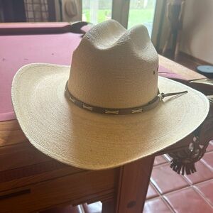 New Men’s Palmleaf Cowboy hat  - size 7 1/2